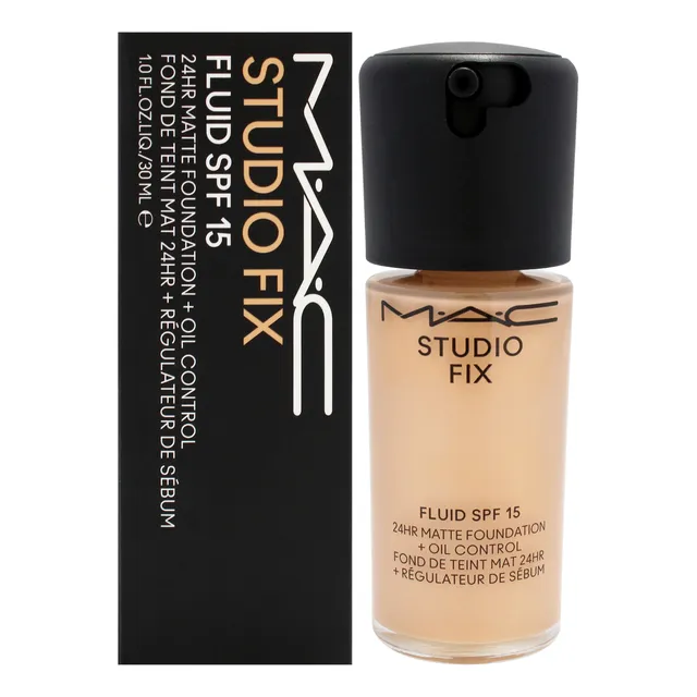 Base Mac Studio Fix Fluid Spf 15 24 Horas Mate Nc25 30 Ml