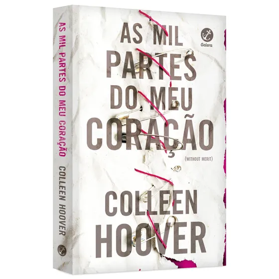 As mil partes do meu coração, de Colleen Hoover. Editora Galera, capa mole, edição 2018 em português, 2019