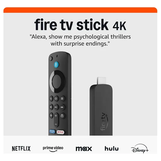 Amazon Fire Tv Stick 4k Wifi 6 Control De Voz Alexa