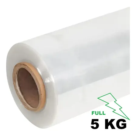 Bobina Filme Stretch 500mm X 025mic Embalagem Aprox 5kg