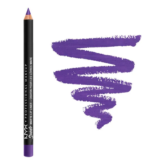 Nyx Lápis Labial Delineador Matte Nyx Suede | Lápis Boca Cor Smll10 Amethyst