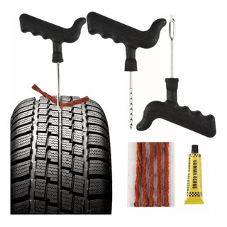 Kit Para Parchar Llantas Sin Cámara Moto Rzr Auto Bici Etc Kit Para Parchar Llantas Sin Cámara Moto Rzr Auto Bici Etc