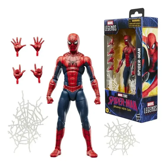 Marvel Figura Legends Series Brand New Day Spider-man 4+ Plástico