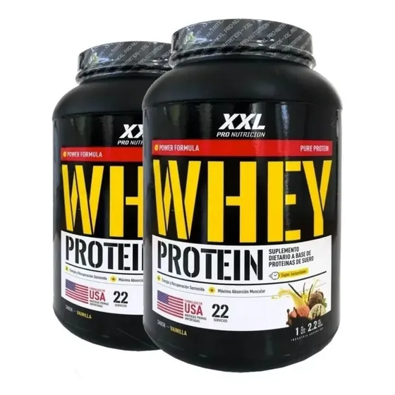 Whey Protein 2kg Xxl Pro Nutrition X 2 Unidades
