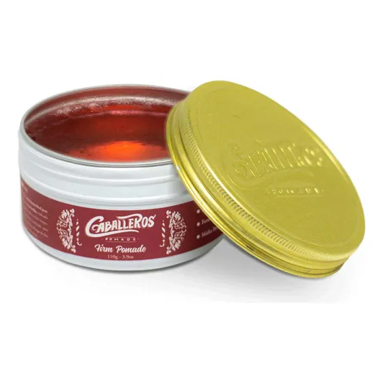 Firm Pomade - Efeito Brilho Alta Fixação 110g Caballeros