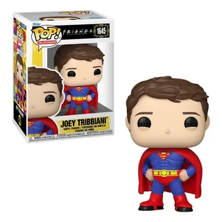 Boneco Funko Pop Friends - Joey Fantasiado De Super-homem Boneco Funko Pop Friends - Joey Fantasiado De Super-homem