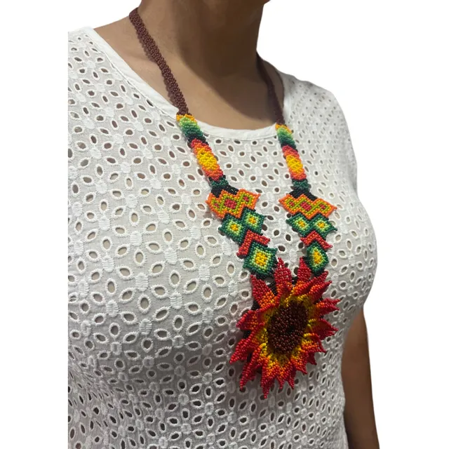 Collar Indígena Embera, Okama 100% Original