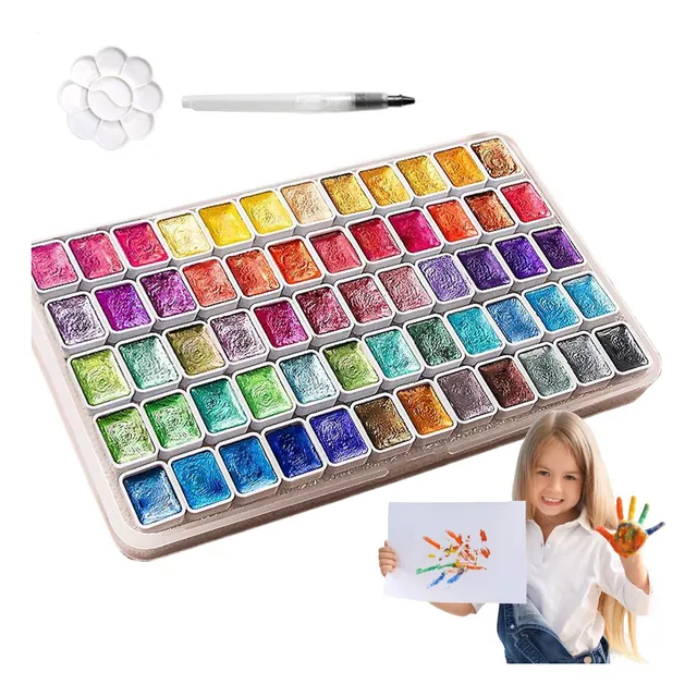 Polvo De Pigmento Pigmento Mineral Perla 60 Colores Brillant