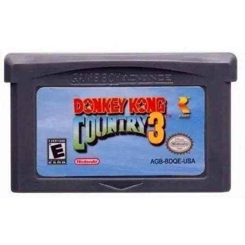 Donkey Kong Country 3 Dk3 en portugués Game Boy Advance Gba