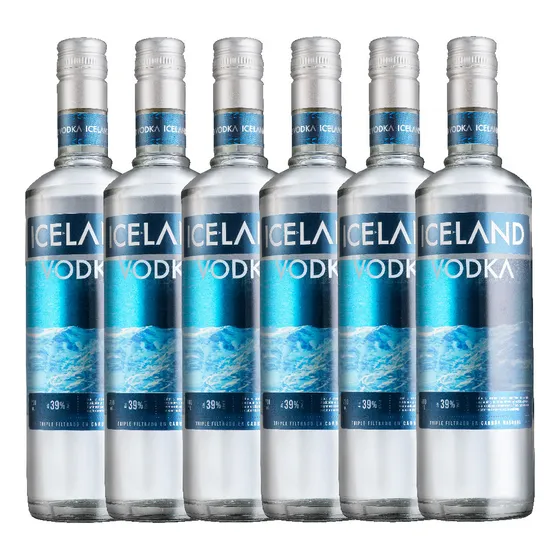 Iceland Vodka X 6 Unidades