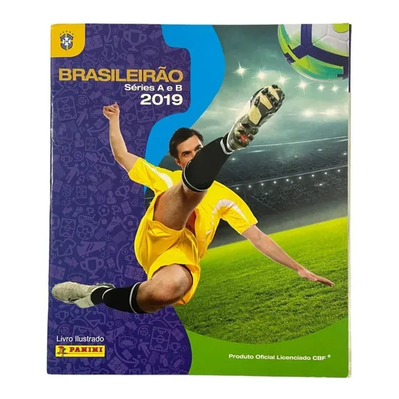 Álbum Figurinhas Campeonato Brasileiro 2019 Completo P/colar