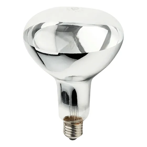 Lâmpada R125 Aquecimento/secagem 250w Aves Porco Comida 127v