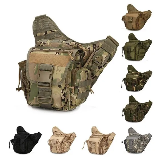 Bolso Morral Cruzado Bandolero Tactico