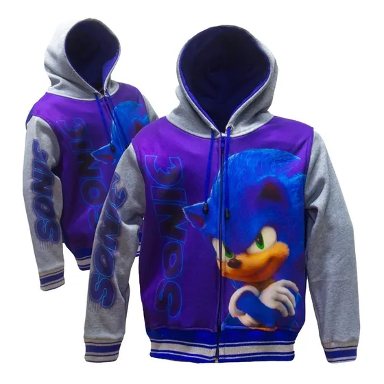Chaqueta Universitaria De Sonic