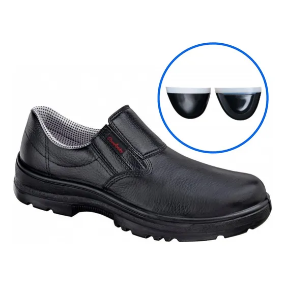 Sapato Proteção Segurança Elástico C/ Biqueira Epi Conforto