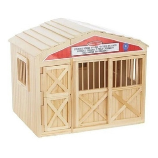Juego Establo Plegable Para Caballos, Melissa & Doug Juego Establo Plegable Para Caballos, Melissa & Doug