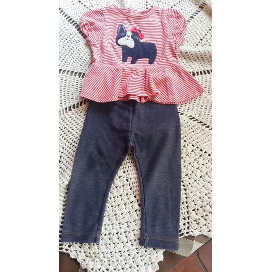 Conjunto De 2 Piezas Talla 18/24 Meses Us $ 6,00