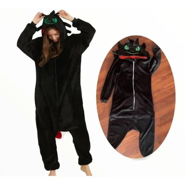 Pijama Mameluco Para Adulto Kigurimi Dragon Chimuelo