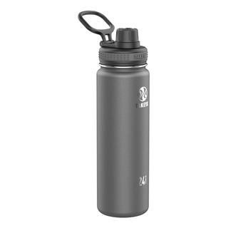 Botella De Agua De Acero Inoxidable Takeya, 24 Oz, Grafito Botella De Agua De Acero Inoxidable Takeya, 24 Oz, Grafito
