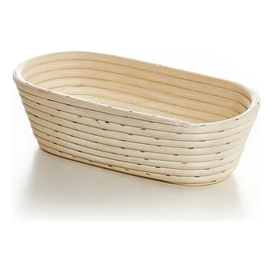 Banneton Pão Cesto De Fermentação Oval 900g Original + Nota