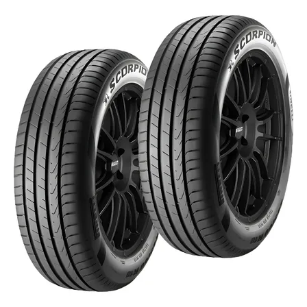 Kit 2 Pneu Pirelli Aro 18 225/55r18 98v Scorpion V