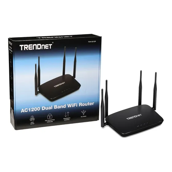 Router Wifi De Doble Banda Ac1200 Tew-831dr