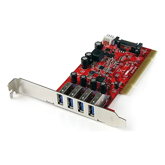 Startech.com Tarjeta Adaptadora Pci Superspeed Usb 3.0 De 4 