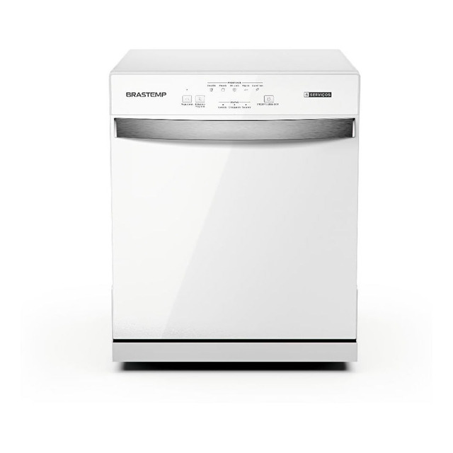 Lava-louças 8 Serviços Blf08bb Cor Branco Brastemp 110v Lava-louças 8 Serviços Blf08bb Cor Branco Brastemp 110v