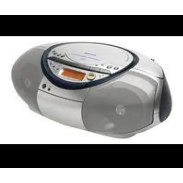 Radio Grabadora Sony Cfd-s35cp Mp3 Cassette Usada Plateado