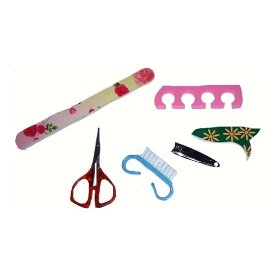 Set X 6 Piezas Manicura Para Pies Y Manos Un Spa En Casa
