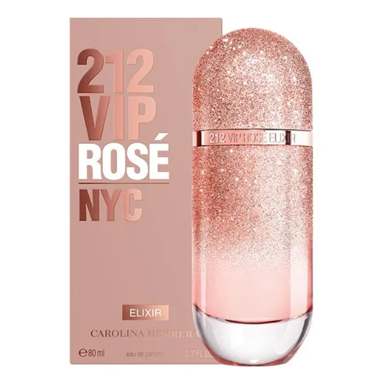Carolina Herrera 212 Vip Rose Elixir Edp 80ml Dama