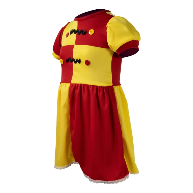 Fantasia Infantil Vestido Roupa Emília Boneca Envio Já