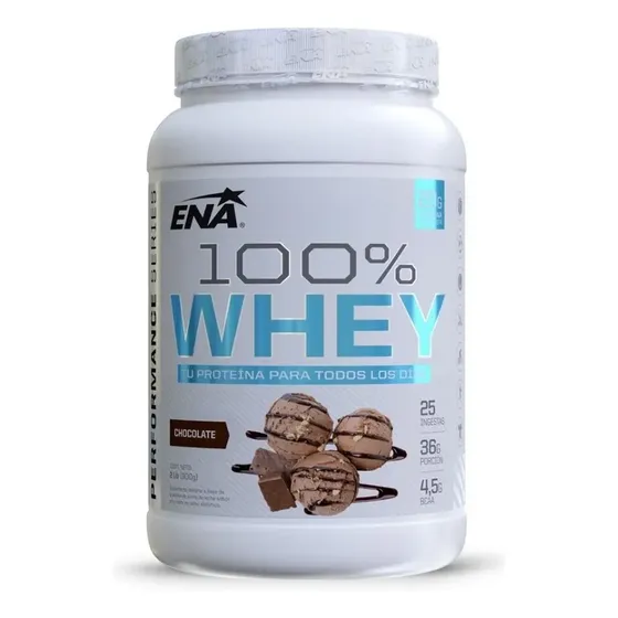 100% Whey Protein ENA Proteina Concentrada Chocolate
