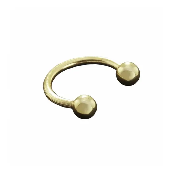Piercing Em Aço Inox Fechamento Tipo Rosca Ou Fake Bolinha