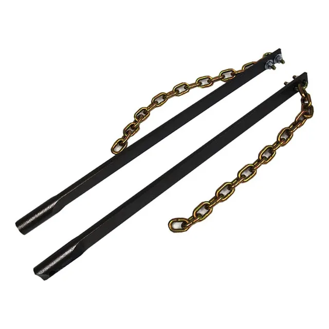 Kit Barra Resorte 750 Libra Color Negro