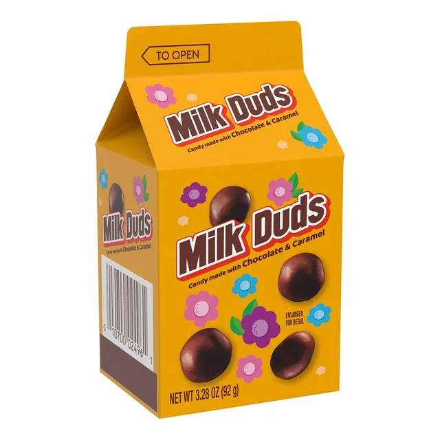 Lunetas Chocolate Con Caramelo Milk Duds Caja Cine Hershey's