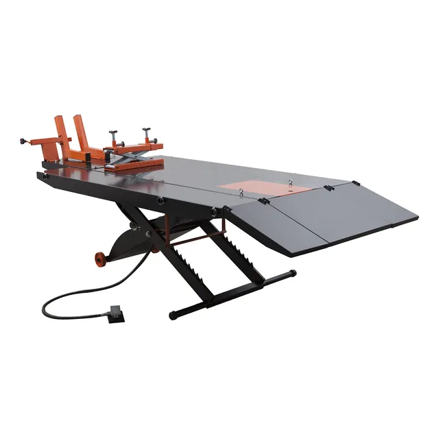 Mesa Elevadora Para Motocicleta Neumatica 1500lb Montacarga