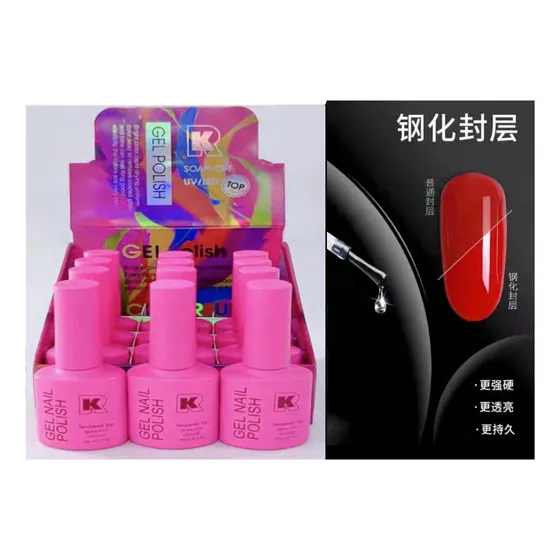 Tempered Top Coat K 10ml 12 Unidad Kr-b12