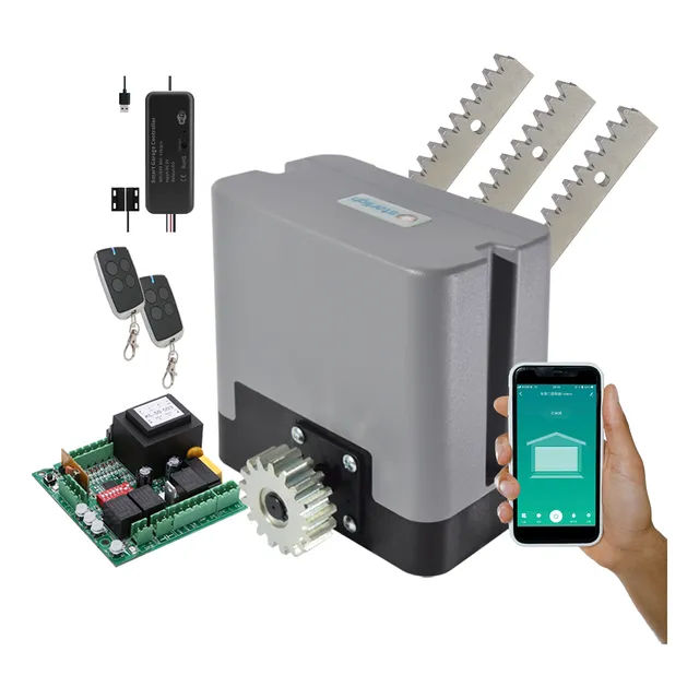 Kit Motor Porton Corredizo Automático 400kg Starligh Wifi