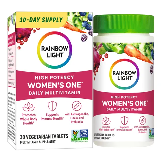 Multivitamínico Rainbow Light Women's One De Alta Potencia, 