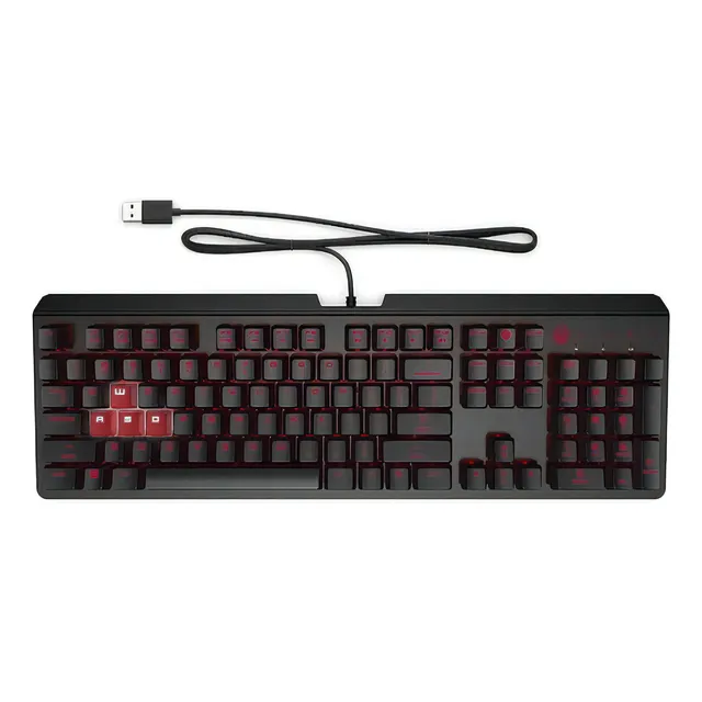 Teclado Gamer Mecánico Hp Omen Encoder Cherry Mx Red