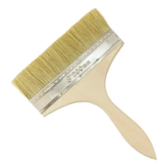 Pincel De 8 Pulgadas Con Mango De Madera Para Manualidades,