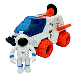 Brinquedo Carro Espacial Astronauta Exploração Lunar Space Brinquedo Carro Espacial Astronauta Exploração Lunar Space
