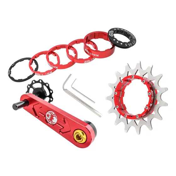 . Convertidor Espaciador Piñón Rojo 15t
