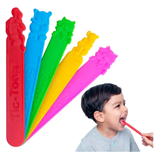 Abaixador De Língua Infantil Com Sabor Aroma Clinicas 40unds