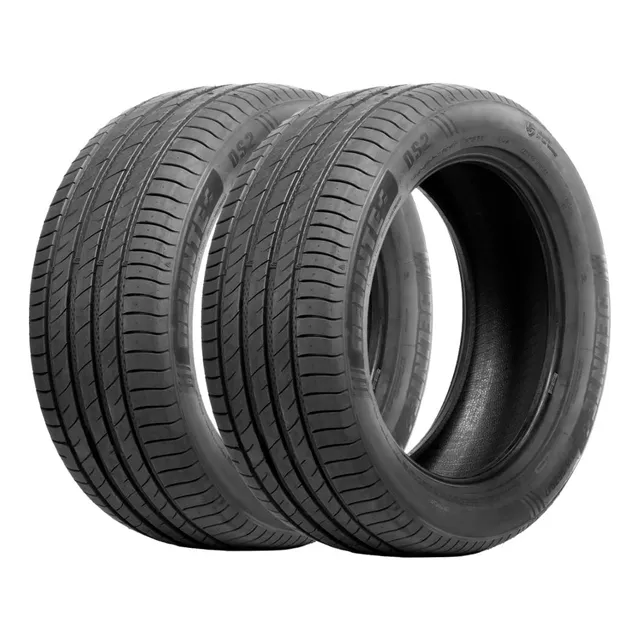 Kit 2 Pneu Vw Virtus Aro 17 Delinte 205/55 Zr17 95w Xl Ds2