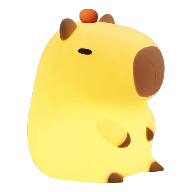 Lámpara Nocturna Led Táctil Capybara