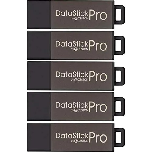 Centon Datastick Pro Memoria Usb 2.0 32gb X 5, Gris
