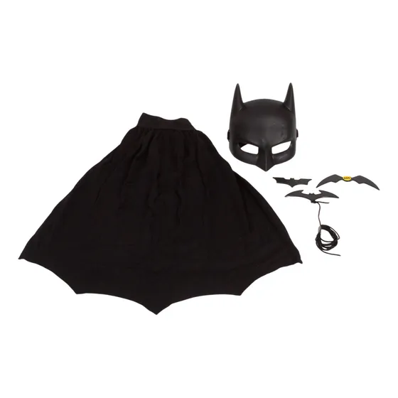 Kit Máscara Capa Acessórios Batman Aventura 9522 Rosita