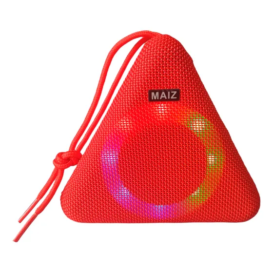 Bocina Portátil Triangular Bluetooth Luce Altavoz Aux Sd Usb